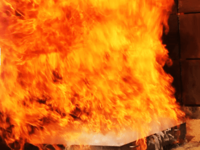 67sec Installations de simulation d'incendie - Propane Butane Kérosène
